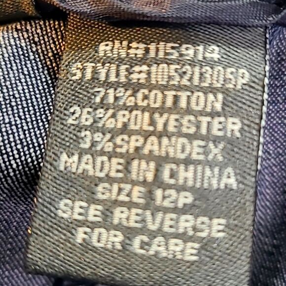 LaVita Petite Dressy/Casual Jeans, Darkwash, Size 12P - Picture 7 of 7